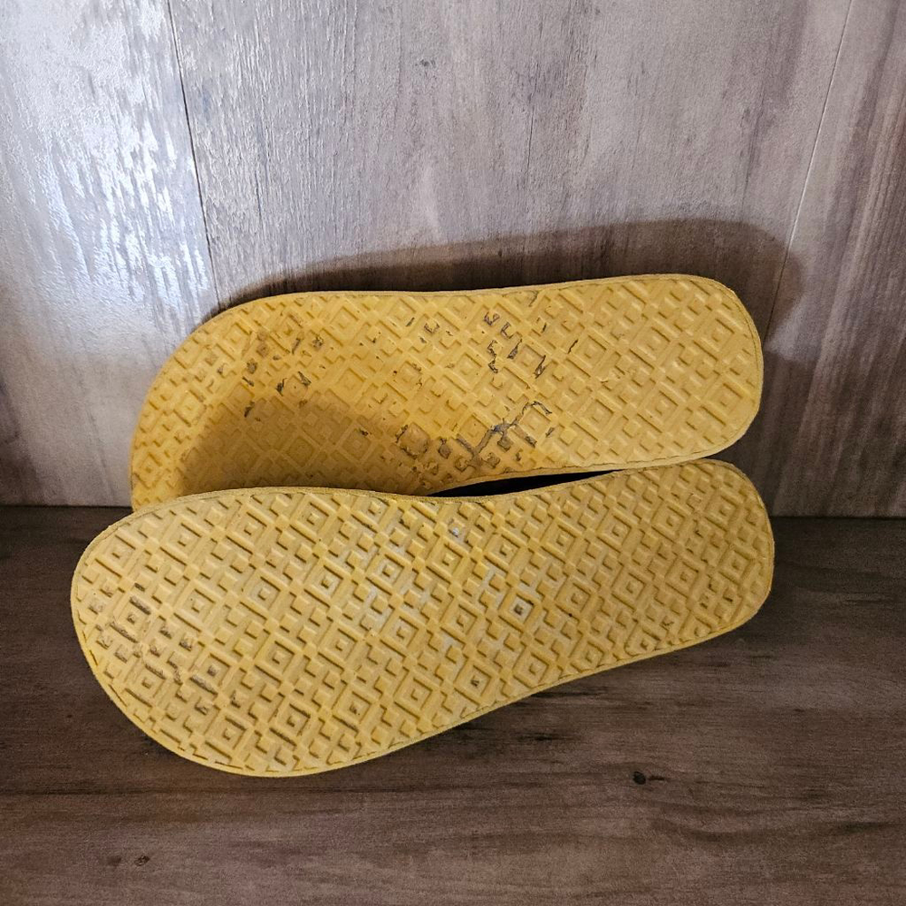 Tory Burch Summer Beach Vacation Gemini Link Retro Stripe Wedge Sandal - Picture 3 of 5